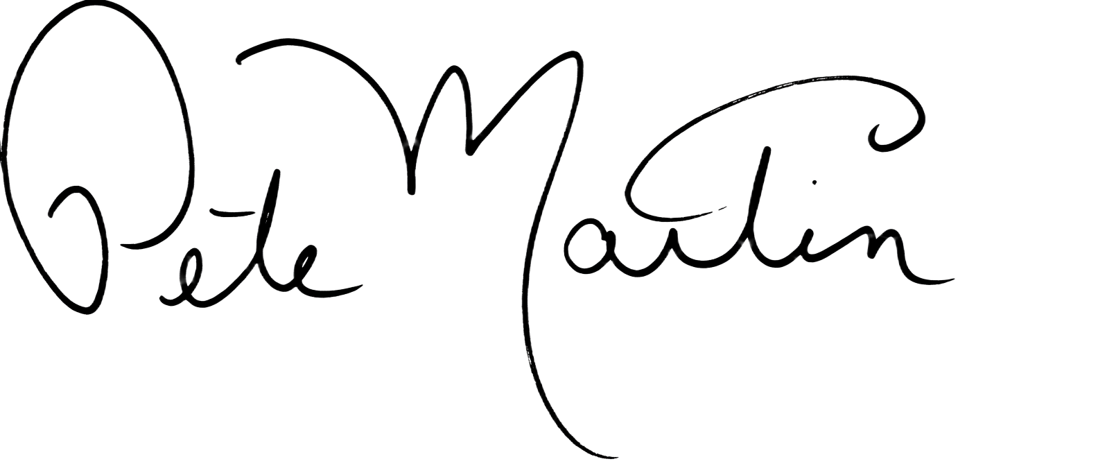 Signature of Peter Martin